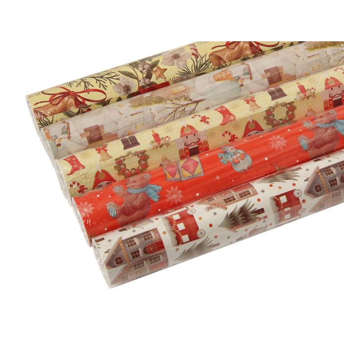 Papel De Regalo Liderpapel Navidad Rollo Ancho 70 cm Longitud 2 Mt Gramaje 60 gr Diseños Surtidos 50 unidades 6 Papel De Regalo Liderpapel Navidad Rollo Ancho 70 cm Longitud 2 Mt Gramaje 60 gr Diseños Surtidos 50 unidades 6