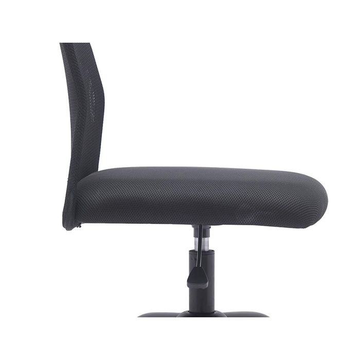 Silla Q-Connect Oficina Parma Malla Sin Reposabrazos Alt Max 990 Anc 480 Prof 590 Color Negro