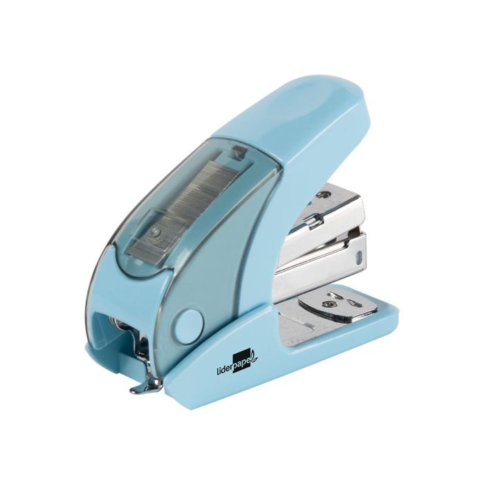 Grapadora Liderpapel Micro Con Regalo De Caja De 1000 grapas 24-6 26-6 Capacidad 20 Hojas 12 unidades 4