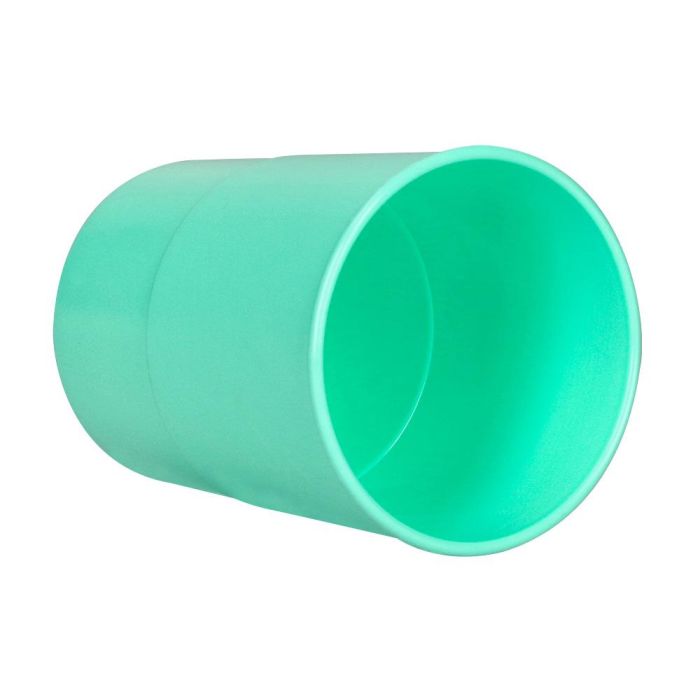 Cubilete Portalapices Q-Connect Verde Menta Pastel Opaco Plastico Diametro 75 mm Alto 100 mm 1