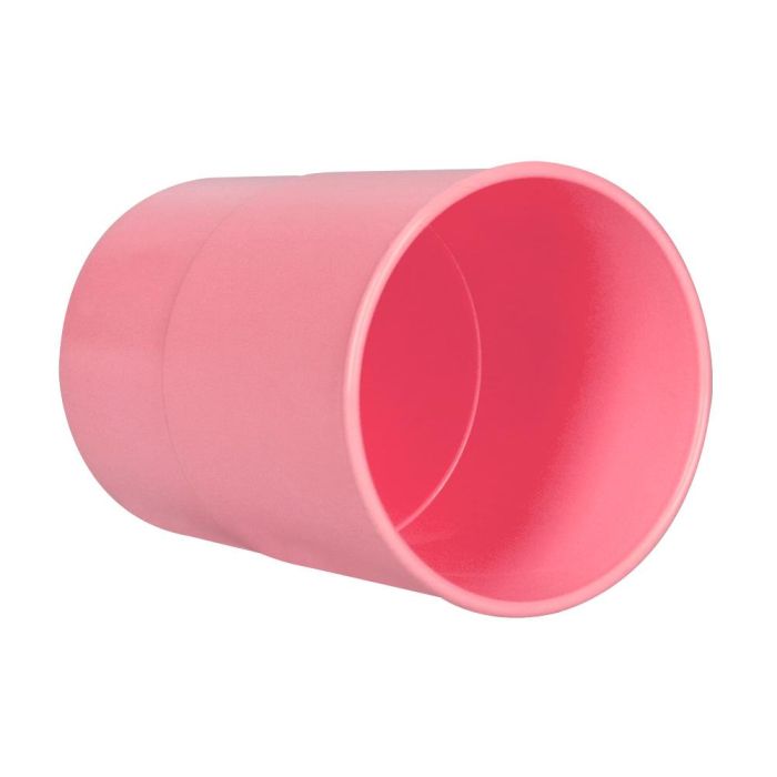 Cubilete Portalapices Q-Connect Rosa Pastel Opaco Plastico Diametro 75 mm Alto 100 mm 2