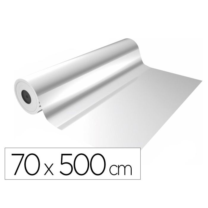 Papel De Regalo Basika Polipropileno Transparente Bobina Ancho 70 cm Longitud 50 Mt