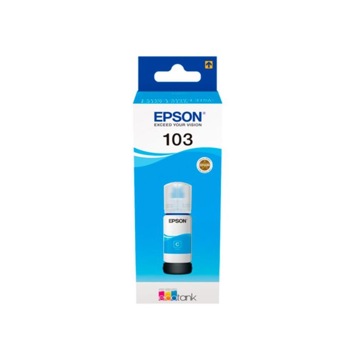 Epson Ecotank Tinta Cian L1100 Series, L3110 Series - Nº 103 1