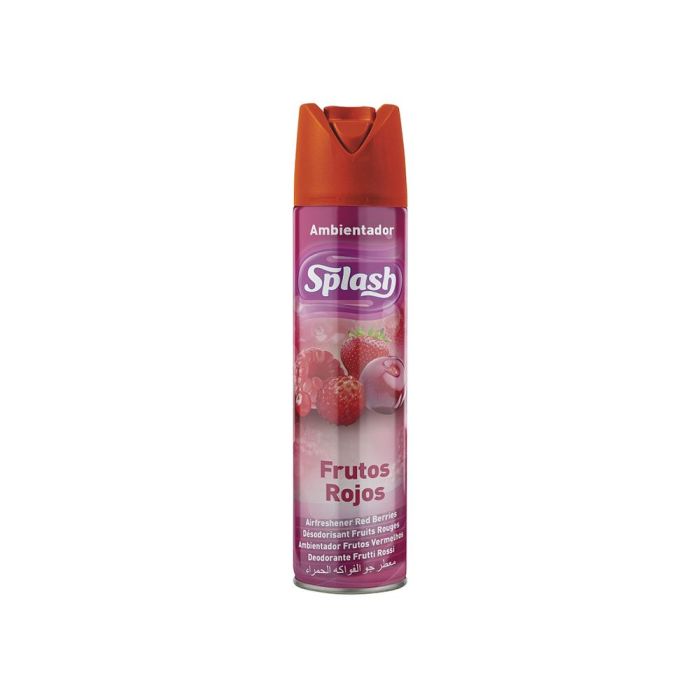 Ambientador Spray Splash Aroma Frutos Rojos Bote De 300 mL 1