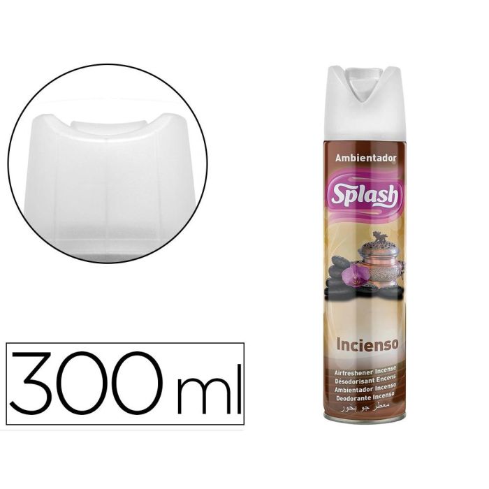 Ambientador Spray Splash Aroma Incienso Bote De 300 mL