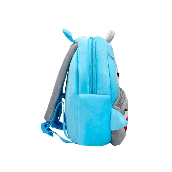 Cartera Preescolar Liderpapel Mochila Infantil Peluche Tiburon 260x100X240 mm 1