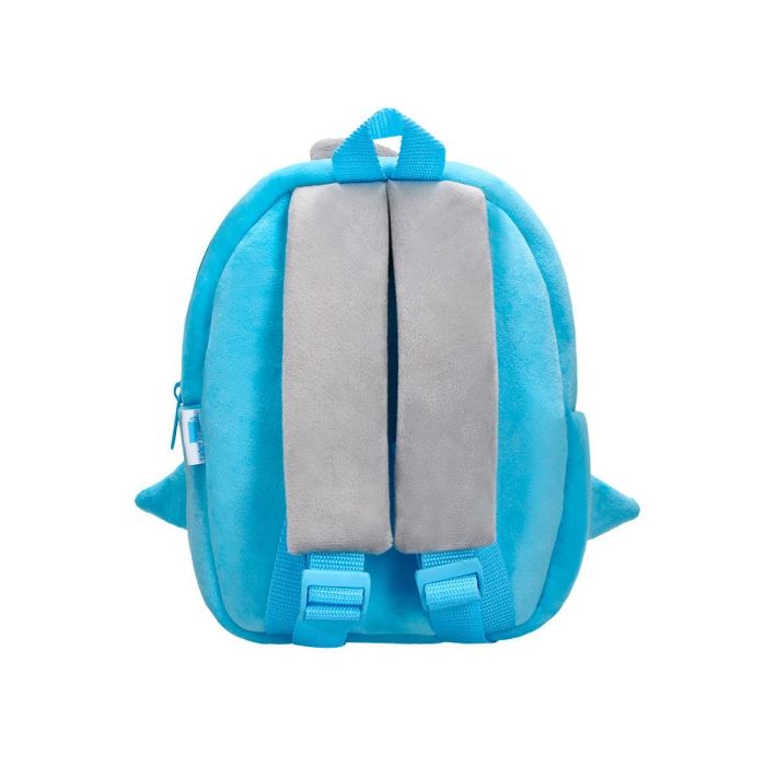 Cartera Preescolar Liderpapel Mochila Infantil Peluche Tiburon 260x100X240 mm 2