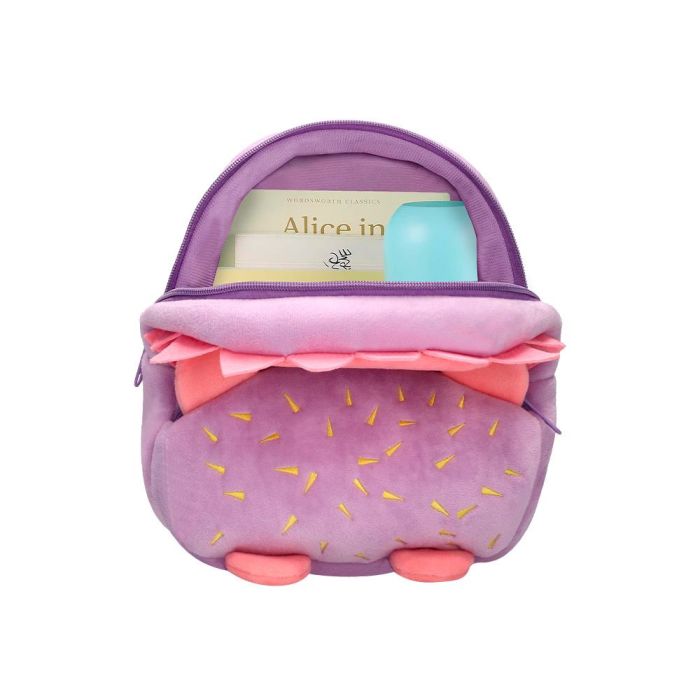 Cartera Preescolar Liderpapel Mochila Infantil Peluche Erizo 260x100X240 mm 1