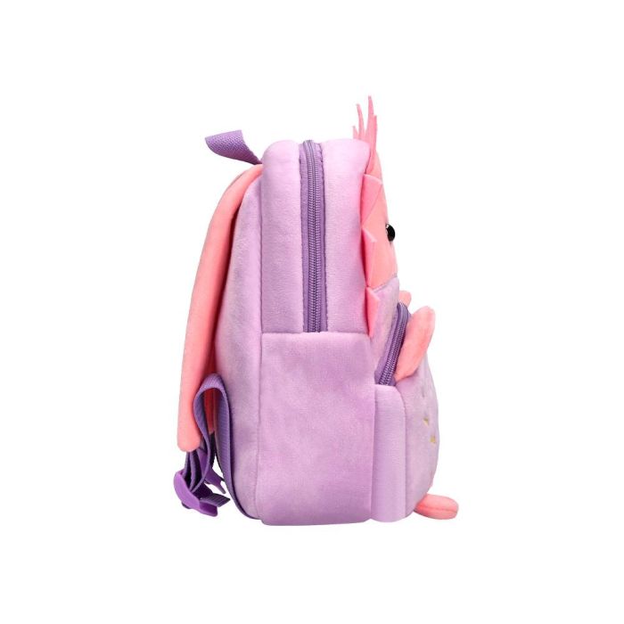 Cartera Preescolar Liderpapel Mochila Infantil Peluche Erizo 260x100X240 mm 4