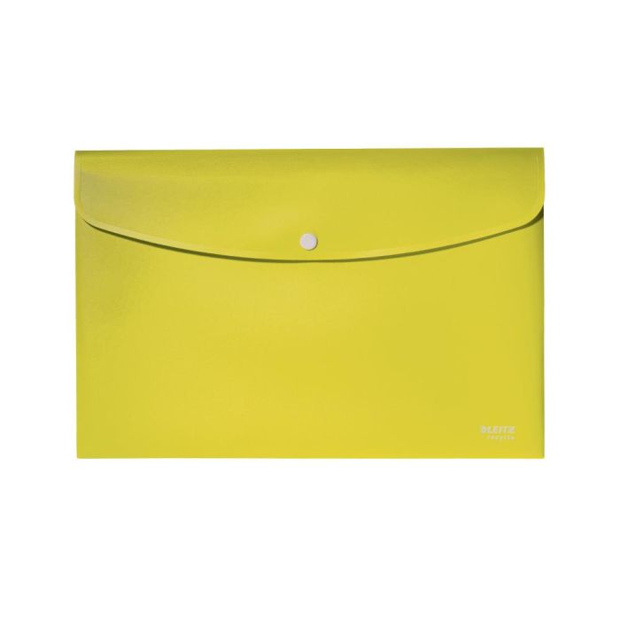 Carpeta Leitz Recycle Portadocumentos Broche Din A4 Polipropileno Amarillo 1