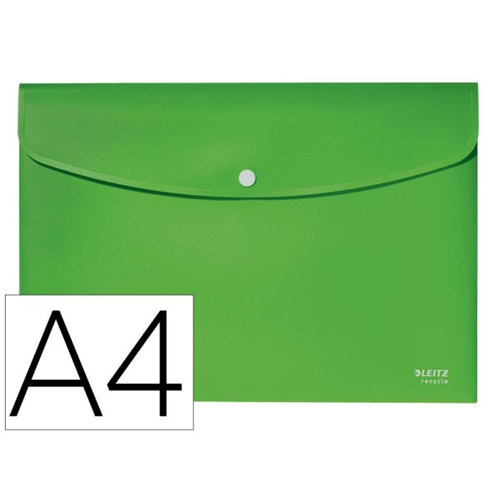 Carpeta Leitz Recycle Portadocumentos Broche Din A4 Polipropileno Verde