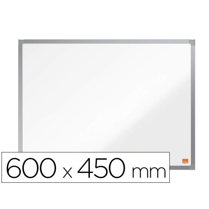 Pizarra Blanca Nobo Essence Acero Vitrificado Magnetica 600x450 mm