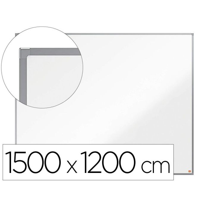 Pizarra Blanca Nobo Essence Acero Vitrificado Magnetica 1500x1200 mm