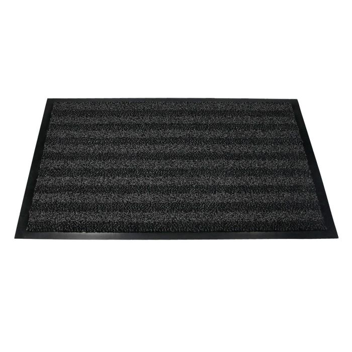 Alfombra Para Suelo Q-Connect Premium Para Interiores Antideslizante Fibra Polipropileno Y Fieltro Gris 60x40 cm 3