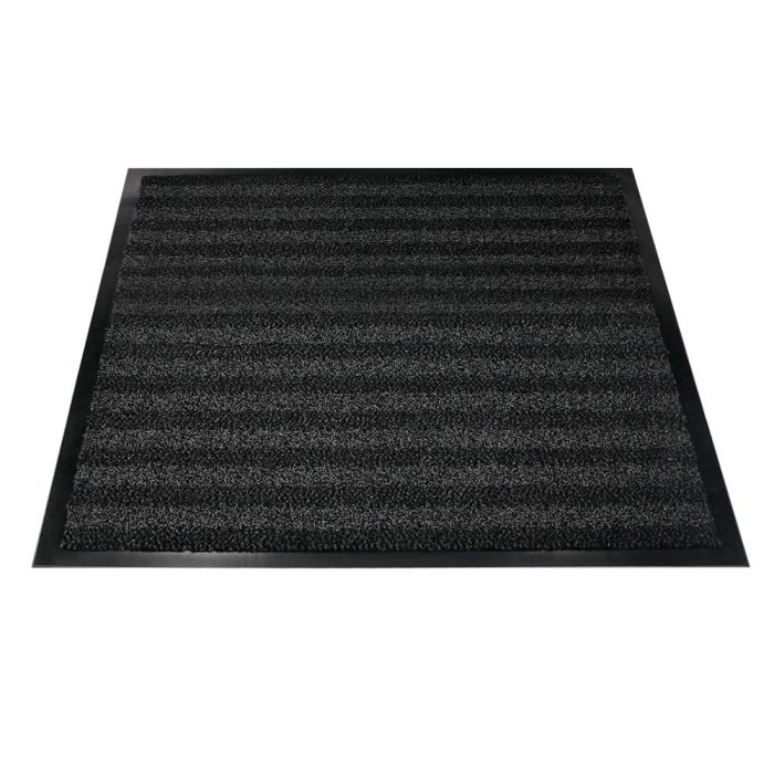 Alfombra Para Suelo Q-Connect Premium Para Interiores Antideslizante Fibra Polipropileno Y Fieltro Gris 90x150 cm 1