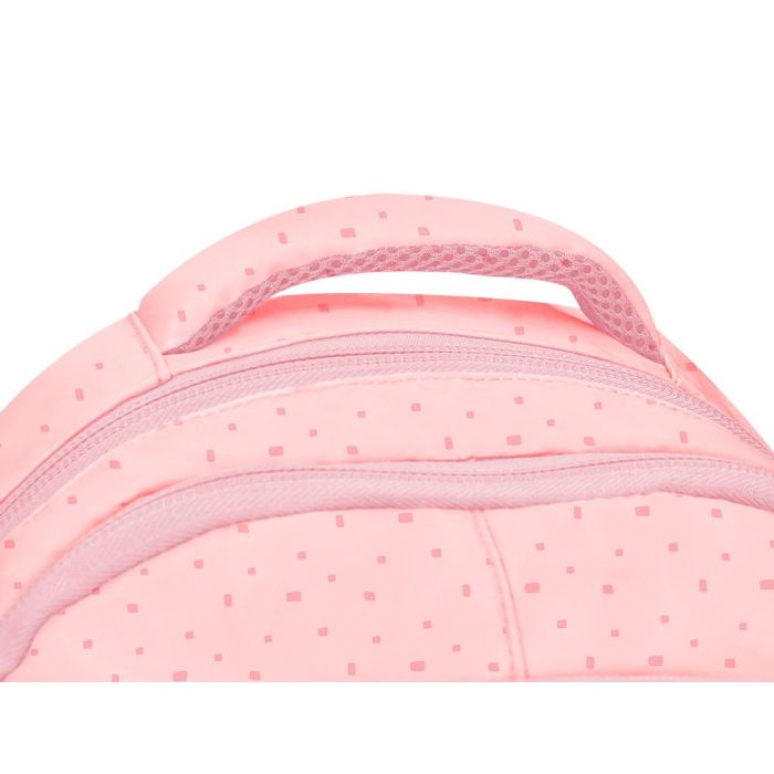 Cartera Escolar Liderpapel Moc Hila Multibolsillo Diseño Rosa 450x145X300 mm 5