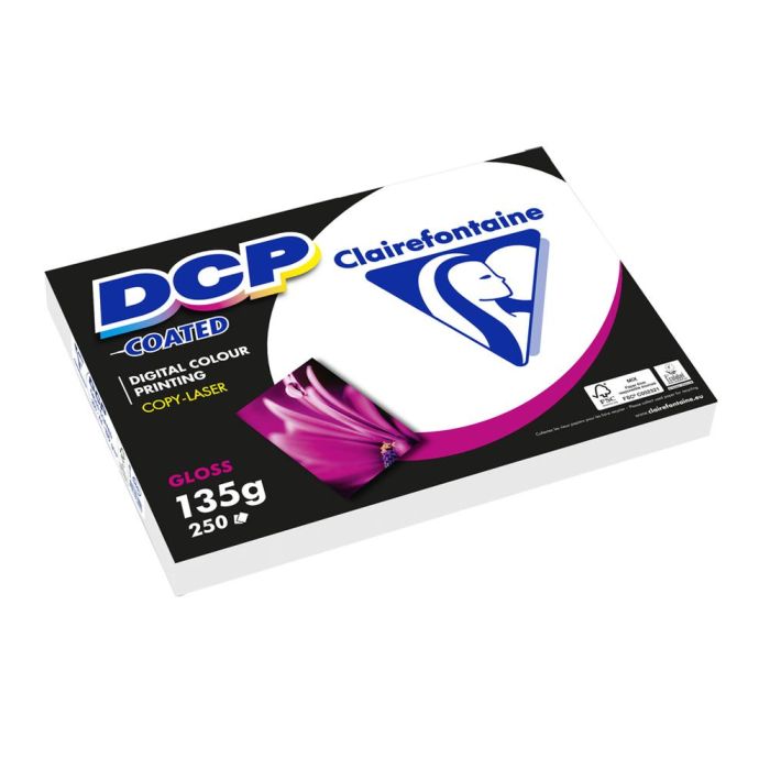 Papel Fotocopiadora Color Dcp Coated Glossy Din A4 135 gramos Paquete 250 Hojas 1