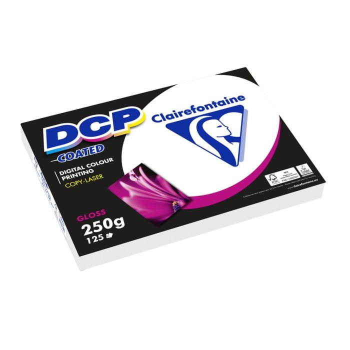 Papel Fotocopiadora Color Dcp Coated Glossy Din A3 250 gramos Paquete De 125 Hojas 1