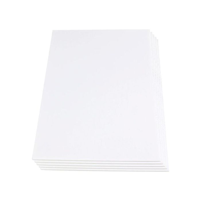 Carton Pluma Liderpapel Blanco Doble Cara 70x100 cm Espesor 10 mm 5 unidades 1