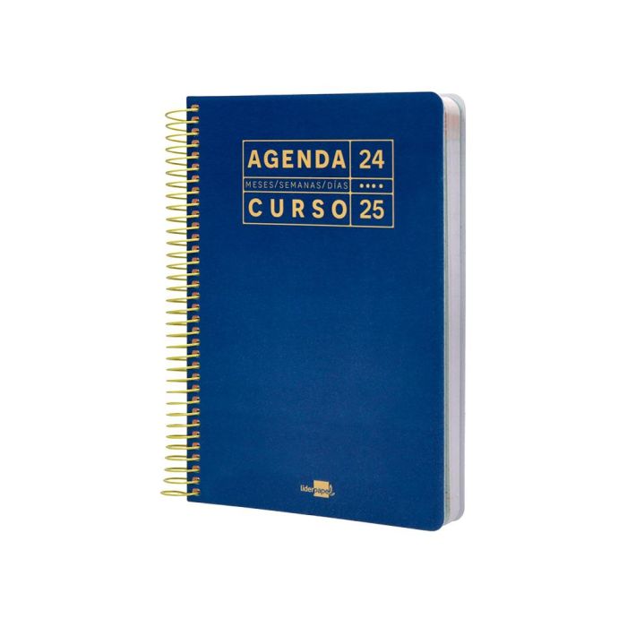 Agenda Escolar Liderpapel Año 24 - 25 Curso Basic Surtido Día Página A5 1