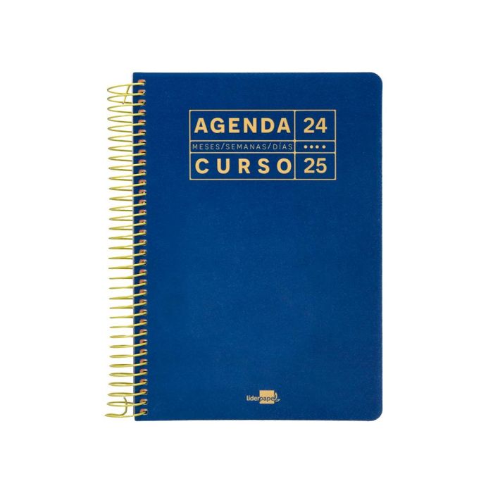 Agenda Escolar Liderpapel Año 24 - 25 Curso Basic Surtido Día Página A5