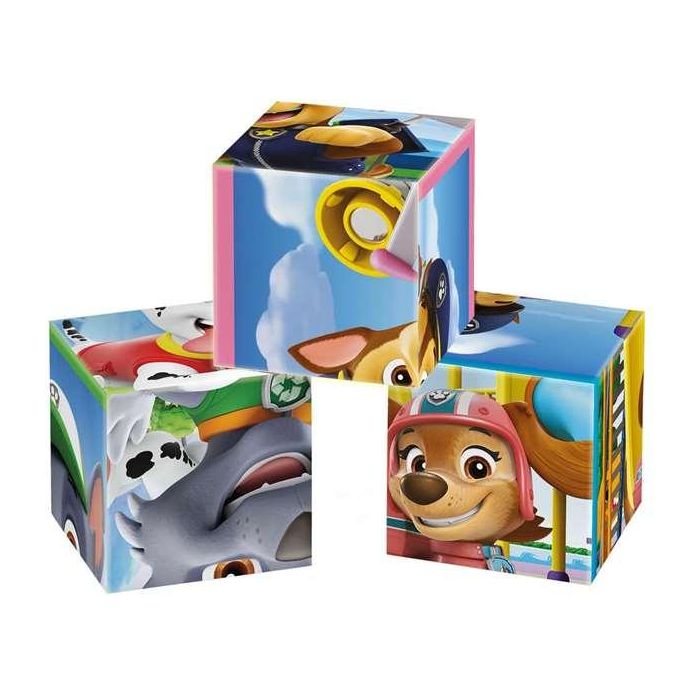 Puzzle Infantil Rompecabezas 12 cubos  Paw Patrol. 6