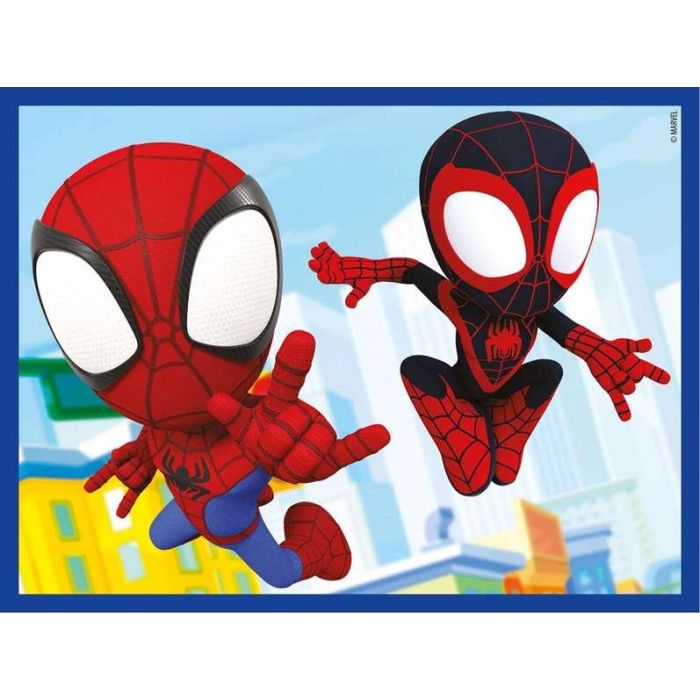 Puzzle Infantil Rompecabezas 12 cubos Spidey And His Amazing Friends 8