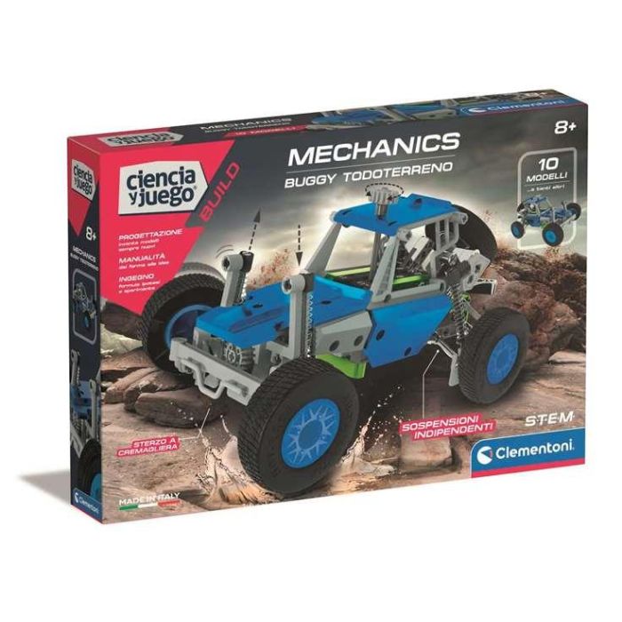 Juego de construccion mechanichs todoterreno. varios modelos para construir siguiendo las instrucciones o dando rienda suelta a su creatividad.