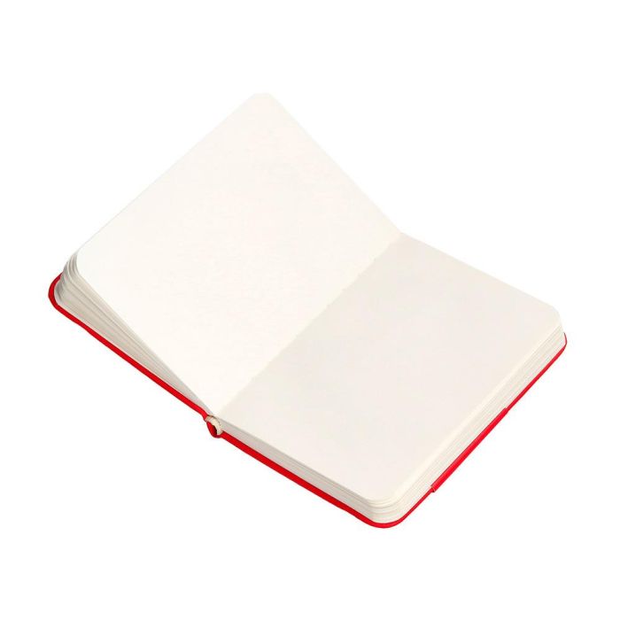 Cuaderno Con Gomilla Antartik Notes Tapa Dura A7 Hojas Lisas Rojo 80 Hojas 80 gr Fsc 9