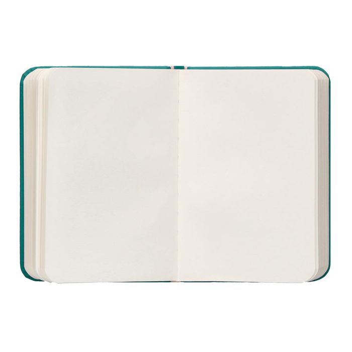 Cuaderno Con Gomilla Antartik Notes Tapa Dura A7 Hojas Lisas Verde Aguamarina 80 Hojas 80 gr Fsc 8