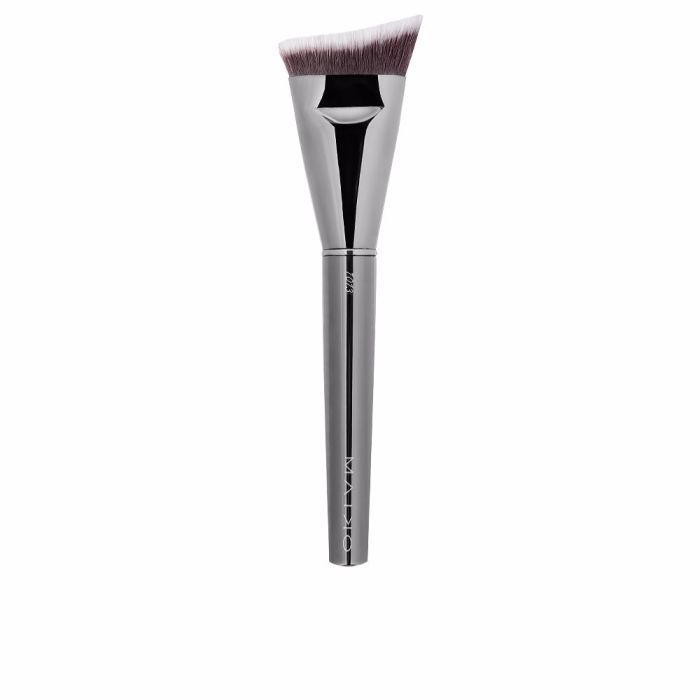 Maiko 1013 Brocha de Maquillaje LUXURY GREY para Base Ligera, Angular, Fibras Sintéticas, Texturas Fluidas o Cremosas, Profesional Maiko 1013 Brocha de Maquillaje LUXURY GREY para Base Ligera, Angular, Fibras Sintéticas, Texturas Fluidas o Cremosas, Profesional
