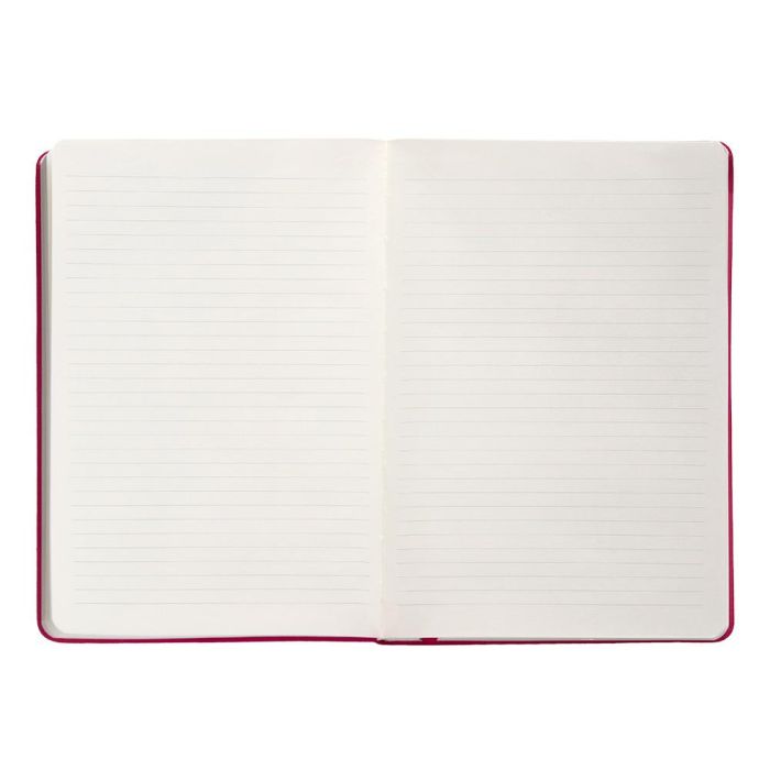 Cuaderno Con Gomilla Antartik Notes Tapa Dura A5 Hojas Rayas Burdeos 100 Hojas 80 gr Fsc 7