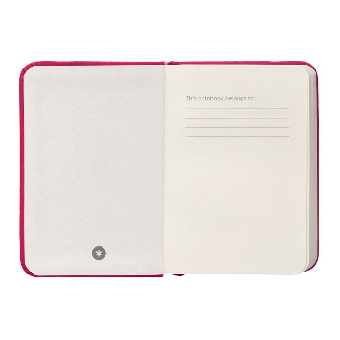 Cuaderno Con Gomilla Antartik Notes Tapa Dura A7 Hojas Lisas Burdeos 80 Hojas 80 gr Fsc 7