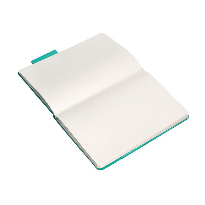 Cuaderno Con Gomilla Antartik Notes Tapa Dura A5 Hojas Lisas Turquesa 100 Hojas 80 gr Fsc 8