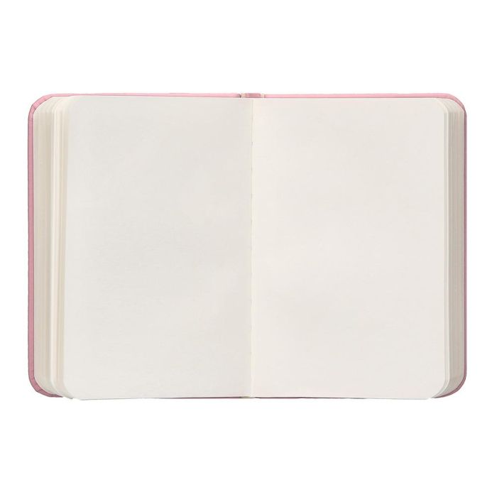 Cuaderno Con Gomilla Antartik Notes Tapa Dura A7 Hojas Lisas Rosa Pastel 80 Hojas 80 gr Fsc 8