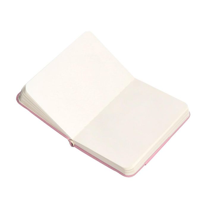 Cuaderno Con Gomilla Antartik Notes Tapa Dura A7 Hojas Lisas Rosa Pastel 80 Hojas 80 gr Fsc 9