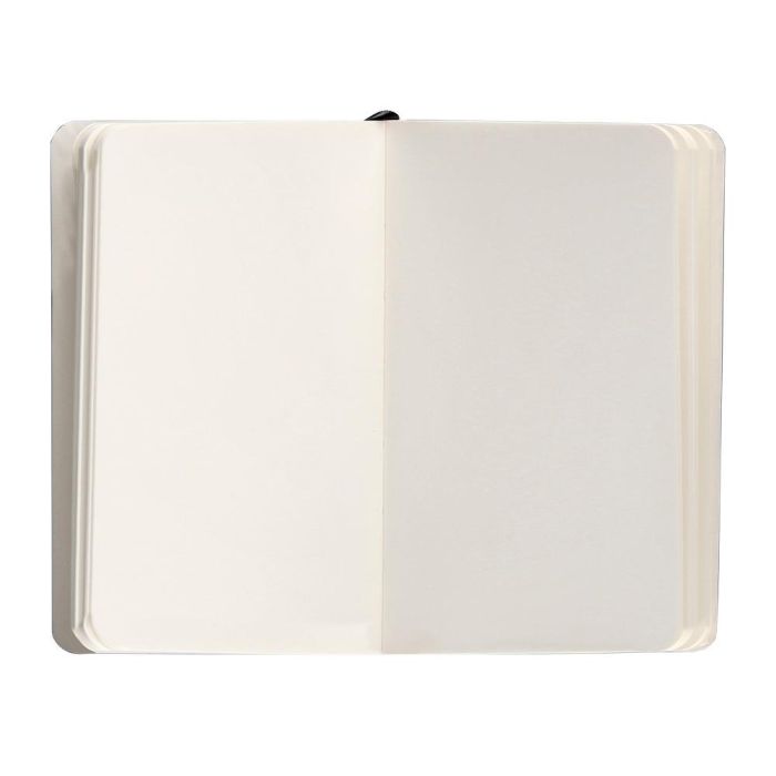 Cuaderno Con Gomilla Antartik Notes Tapa Blanda A6 Hojas Lisas Negro 100 Hojas 80 gr Fsc 7