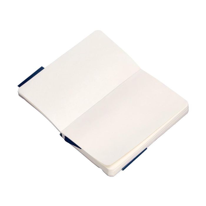 Cuaderno Con Gomilla Antartik Notes Tapa Blanda A6 Hojas Lisas Azul Marino 100 Hojas 80 gr Fsc 8