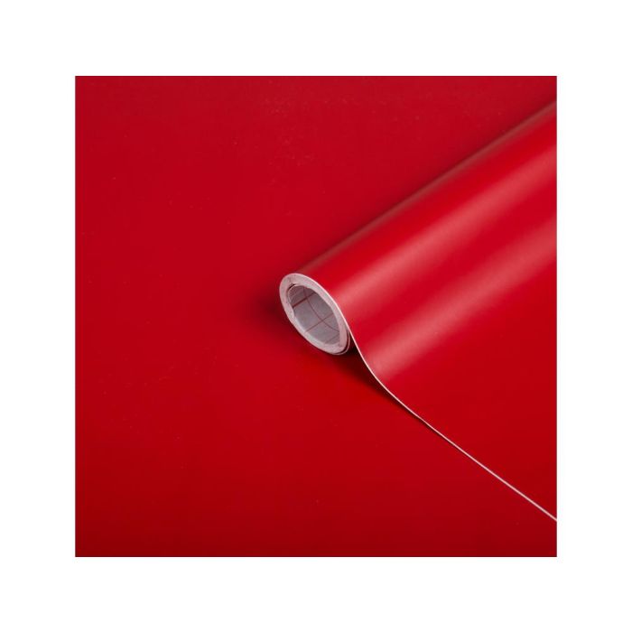 Rollo Adhesivo D-C-Fix Rojo Señales Mate Ancho 45 cm Largo 15 Mt 1