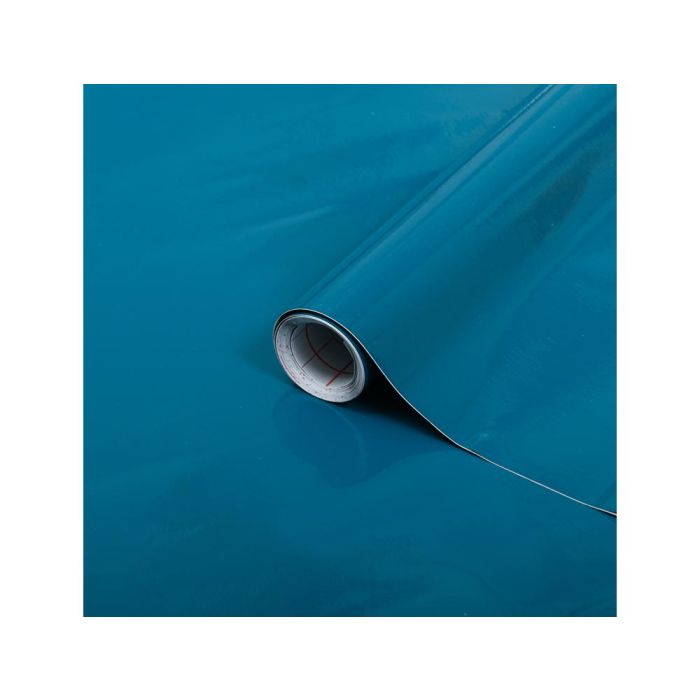Rollo Adhesivo D-C-Fix Azul Petroleo Ancho 45 cm Largo 15 Mt