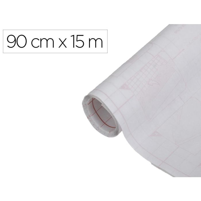 Rollo Adhesivo D-C-Fix Blanco Mate Ancho 90 cm Largo 15 Mt