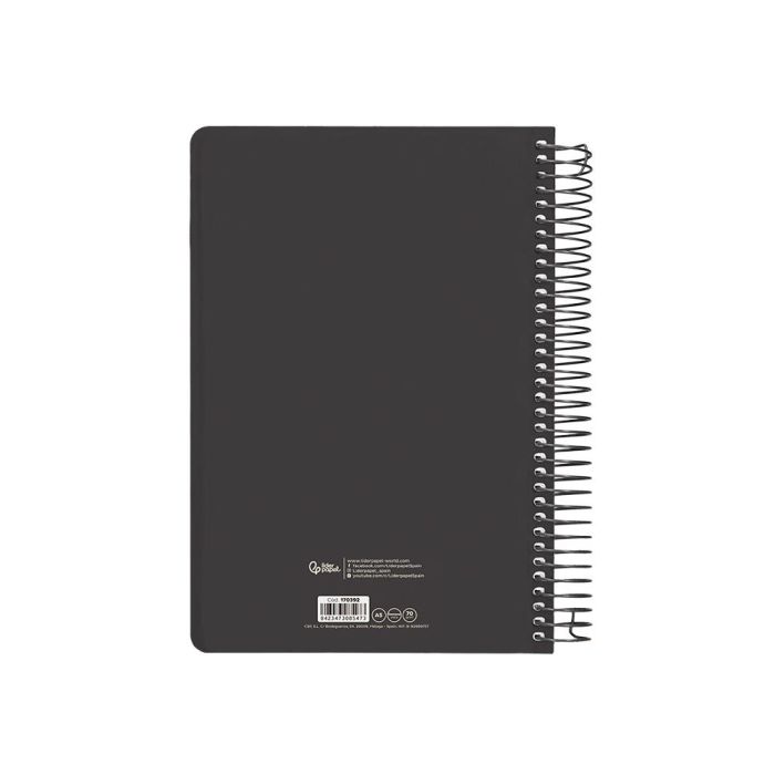 Agenda Espiral Liderpapel Clas Sic A5 2025 Semana Vista Blanco Y Negro 2 Papel 70 gr 2