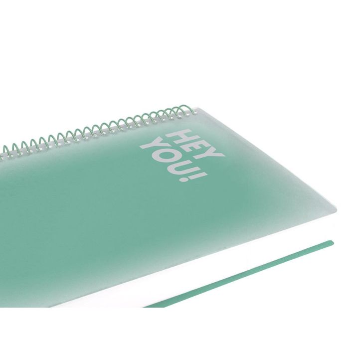 Agenda Espiral Liderpapel Gazi A5 2025 Día Página Color Verde Papel 70 gr 6