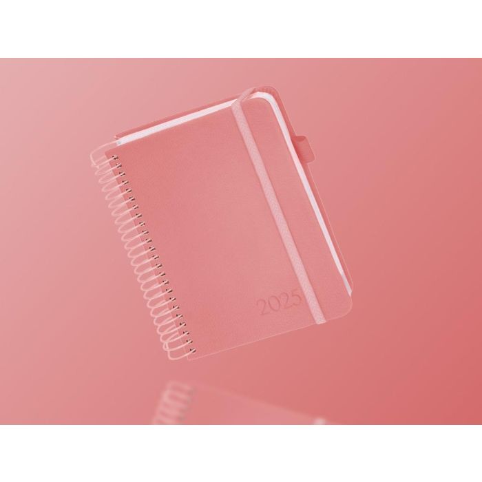 Agenda Encuadernada Liderpapel Neon A5 2025 Día Página Color Rosa Papel 70 gr 9 Agenda Encuadernada Liderpapel Neon A5 2025 Día Página Color Rosa Papel 70 gr 9