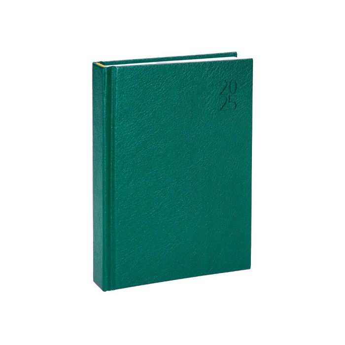 Agenda Encuadernada Liderpapel Corfu A5 2025 Día Página Color Verde Papel 60 gr 4