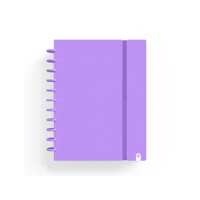 Cuaderno Carchivo Ingeniox Foam A4 80H Cuadricula Violeta