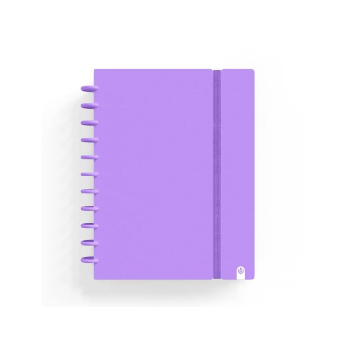 Cuaderno Carchivo Ingeniox Foam A5 80H Cuadricula Violeta