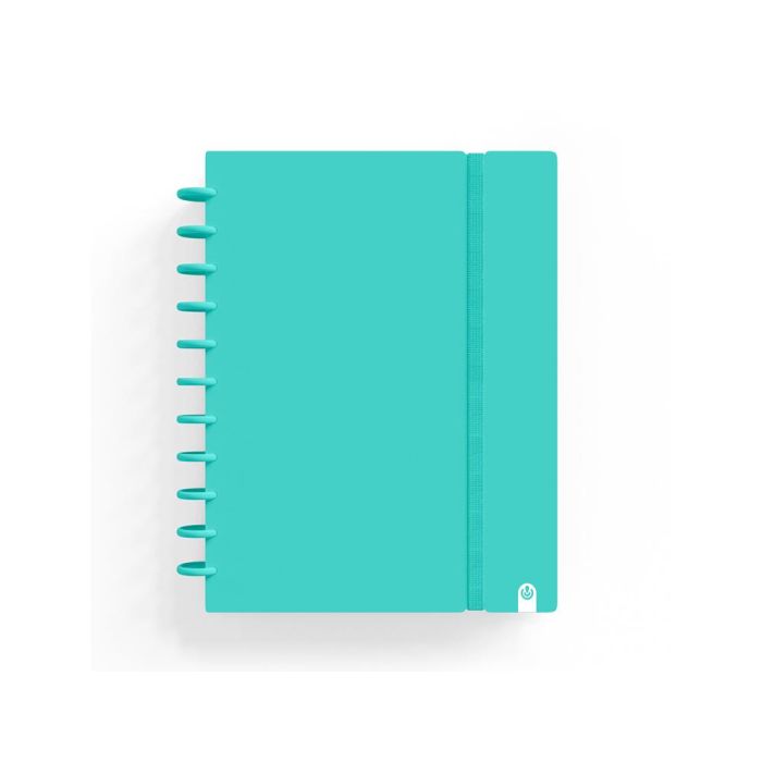 Cuaderno Carchivo Ingeniox Foam A5 80H Cuadricula Menta Pastel