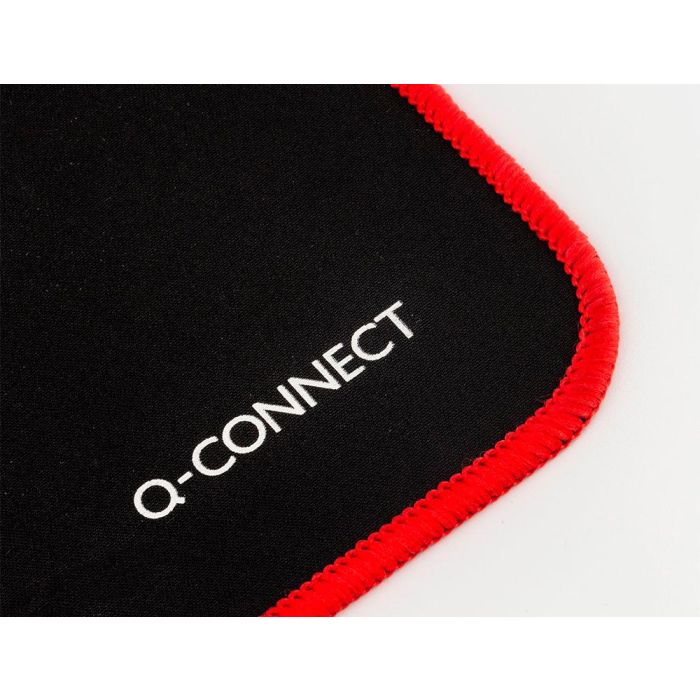 Alfombrilla Para Raton Q-Connect XXL Negra Con Borde Rojo 900x400 mm 4