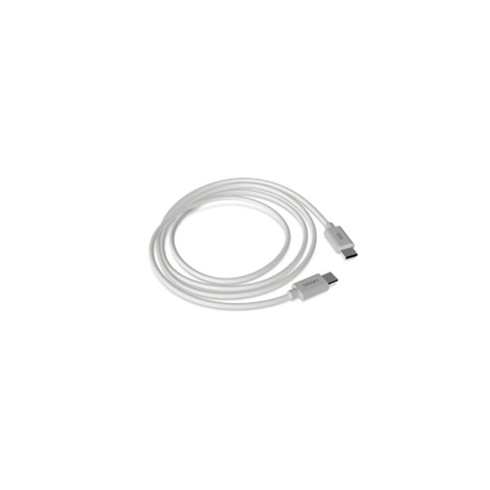 Cable Groovy Usb-C A Tipo C Longitud 1 Mt Color Blanco